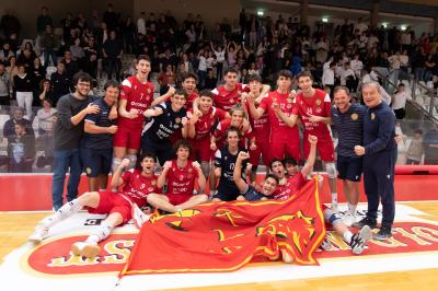 RAVENNA 1/05/2023. VOLLEY PALLAVOLO - FIPAV CRER. Finale regionale under 19, Consar Porto Ravenna Robur - Anderlini Modena 3-0.