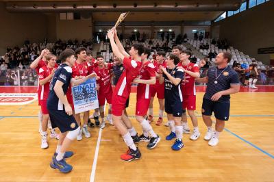 RAVENNA 1/05/2023. VOLLEY PALLAVOLO - FIPAV CRER. Finale regionale under 19, Consar Porto Ravenna Robur - Anderlini Modena 3-0.