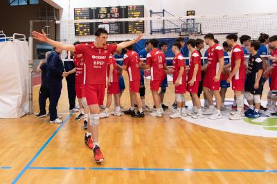 RAVENNA 1/05/2023. VOLLEY PALLAVOLO - FIPAV CRER. Finale regionale under 19, Consar Porto Ravenna Robur - Anderlini Modena 3-0.