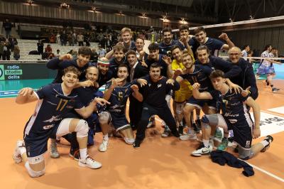 RAVENNA 1/12/2024.  VOLLEY PALLAVOLO. Consar Ravenna - MA Acqua S.Bernardo Cuneo.