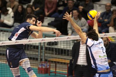 RAVENNA 1/12/2024.  VOLLEY PALLAVOLO. Consar Ravenna - MA Acqua S.Bernardo Cuneo.