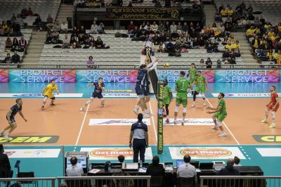 RAVENNA 22/12/2024. VOLLEY PALLAVOLO. Consar Ravenna -  Banca Macerata Fisiomed 3-1.