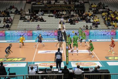 RAVENNA 22/12/2024. VOLLEY PALLAVOLO. Consar Ravenna -  Banca Macerata Fisiomed 3-1.