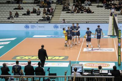 RAVENNA 22/12/2024. VOLLEY PALLAVOLO. Consar Ravenna -  Banca Macerata Fisiomed 3-1.