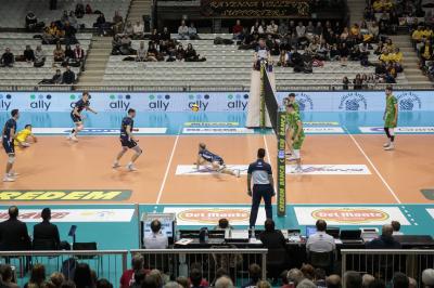 RAVENNA 22/12/2024. VOLLEY PALLAVOLO. Consar Ravenna -  Banca Macerata Fisiomed 3-1.