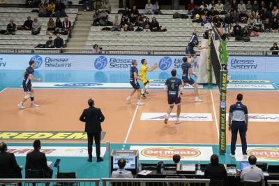 RAVENNA 22/12/2024. VOLLEY PALLAVOLO. Consar Ravenna -  Banca Macerata Fisiomed 3-1.