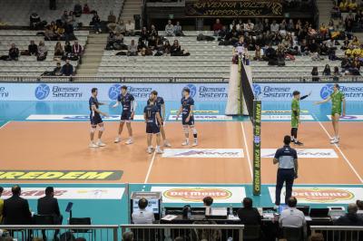 RAVENNA 22/12/2024. VOLLEY PALLAVOLO. Consar Ravenna -  Banca Macerata Fisiomed 3-1.