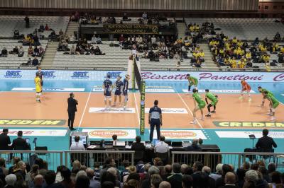 RAVENNA 22/12/2024. VOLLEY PALLAVOLO. Consar Ravenna -  Banca Macerata Fisiomed 3-1.