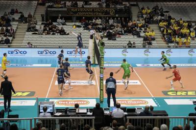 RAVENNA 22/12/2024. VOLLEY PALLAVOLO. Consar Ravenna -  Banca Macerata Fisiomed 3-1.