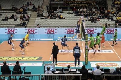 RAVENNA 22/12/2024. VOLLEY PALLAVOLO. Consar Ravenna -  Banca Macerata Fisiomed 3-1.