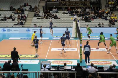 RAVENNA 22/12/2024. VOLLEY PALLAVOLO. Consar Ravenna -  Banca Macerata Fisiomed 3-1.