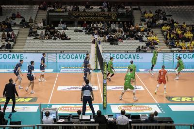 RAVENNA 22/12/2024. VOLLEY PALLAVOLO. Consar Ravenna -  Banca Macerata Fisiomed 3-1.