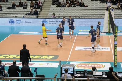 RAVENNA 22/12/2024. VOLLEY PALLAVOLO. Consar Ravenna -  Banca Macerata Fisiomed 3-1.