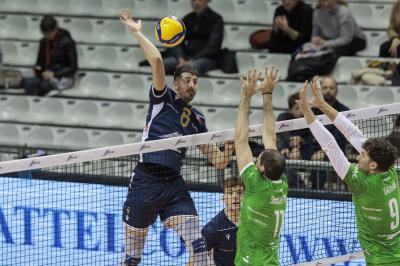 RAVENNA 22/12/2024. VOLLEY PALLAVOLO. Consar Ravenna -  Banca Macerata Fisiomed 3-1.