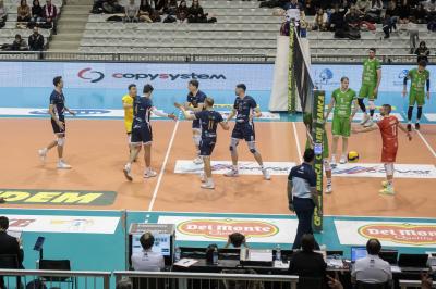 RAVENNA 22/12/2024. VOLLEY PALLAVOLO. Consar Ravenna -  Banca Macerata Fisiomed 3-1.