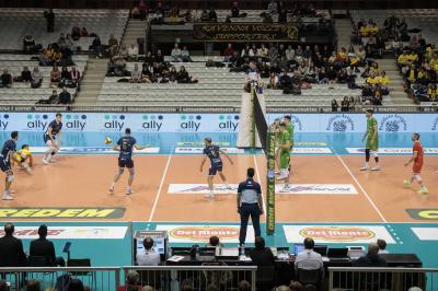 RAVENNA 22/12/2024. VOLLEY PALLAVOLO. Consar Ravenna -  Banca Macerata Fisiomed 3-1.