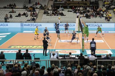 RAVENNA 22/12/2024. VOLLEY PALLAVOLO. Consar Ravenna -  Banca Macerata Fisiomed 3-1.