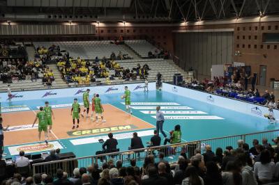 RAVENNA 22/12/2024. VOLLEY PALLAVOLO. Consar Ravenna -  Banca Macerata Fisiomed 3-1.