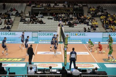 RAVENNA 22/12/2024. VOLLEY PALLAVOLO. Consar Ravenna -  Banca Macerata Fisiomed 3-1.