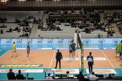 RAVENNA 22/12/2024. VOLLEY PALLAVOLO. Consar Ravenna -  Banca Macerata Fisiomed 3-1.