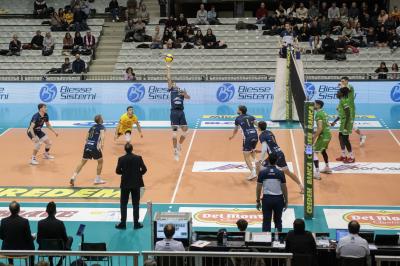 RAVENNA 22/12/2024. VOLLEY PALLAVOLO. Consar Ravenna -  Banca Macerata Fisiomed 3-1.