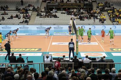 RAVENNA 22/12/2024. VOLLEY PALLAVOLO. Consar Ravenna -  Banca Macerata Fisiomed 3-1.