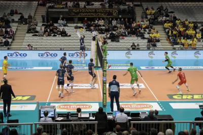 RAVENNA 22/12/2024. VOLLEY PALLAVOLO. Consar Ravenna -  Banca Macerata Fisiomed 3-1.