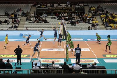 RAVENNA 22/12/2024. VOLLEY PALLAVOLO. Consar Ravenna -  Banca Macerata Fisiomed 3-1.