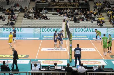 RAVENNA 22/12/2024. VOLLEY PALLAVOLO. Consar Ravenna -  Banca Macerata Fisiomed 3-1.