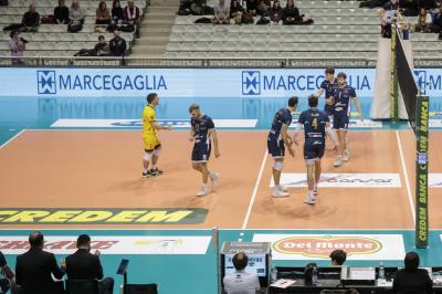 RAVENNA 22/12/2024. VOLLEY PALLAVOLO. Consar Ravenna -  Banca Macerata Fisiomed 3-1.