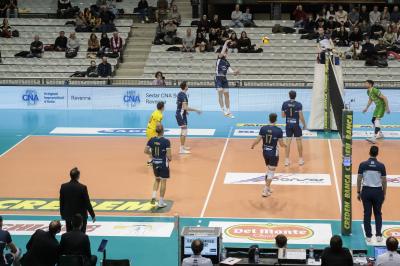 RAVENNA 22/12/2024. VOLLEY PALLAVOLO. Consar Ravenna -  Banca Macerata Fisiomed 3-1.