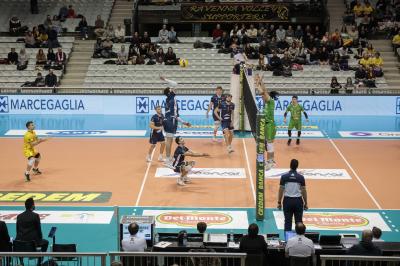 RAVENNA 22/12/2024. VOLLEY PALLAVOLO. Consar Ravenna -  Banca Macerata Fisiomed 3-1.