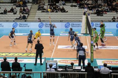 RAVENNA 22/12/2024. VOLLEY PALLAVOLO. Consar Ravenna -  Banca Macerata Fisiomed 3-1.