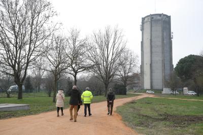 RAVENNA 24/02/2025. HERA RAVENNA - Visita al cantiere acquedotto di Via antica Popilia