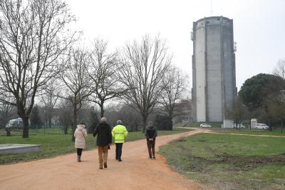 RAVENNA 24/02/2025. HERA RAVENNA - Visita al cantiere acquedotto di Via antica Popilia