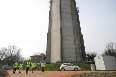 RAVENNA 24/02/2025. HERA RAVENNA - Visita al cantiere acquedotto di Via antica Popilia