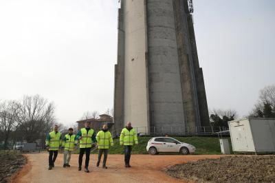 RAVENNA 24/02/2025. HERA RAVENNA - Visita al cantiere acquedotto di Via antica Popilia