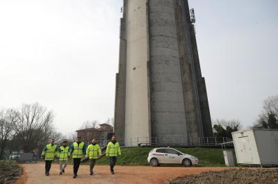 RAVENNA 24/02/2025. HERA RAVENNA - Visita al cantiere acquedotto di Via antica Popilia