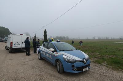 RAVENNA 25/02/2025. CORPO DI UNA RAGAZZA TROVATO SULLA FERROVIA LUNGO LA LINEA RAVENNE RIMINI ALLE PORTE DI CLASSE