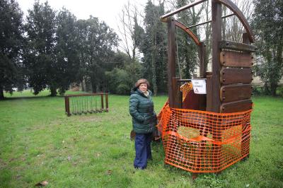 RAVENNA 26/02/2025. PARCO GIOCHI DI SAN ZACCARIA. Alcuni dei giochi non sono più agibili. Mengozzi Maria Luisa